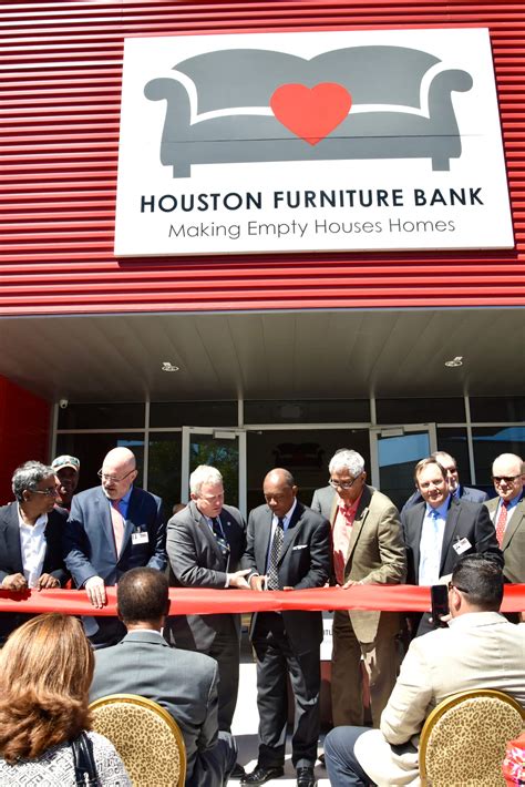 Houston furniture bank - Houston Furniture Bank (HFB) has established relationships with furniture manufacturers to buy quality furniture at discounted prices and is passing these discounts to organizations providing recovery assistance. Location. 8220 Mosley Rd. Houston, 77075, TX. Accessible Location: No. Details.